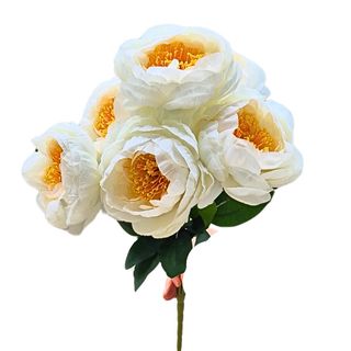 Veštački buket Božuri beli