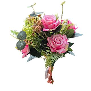 Veštački buket Ruže sa zelenilom