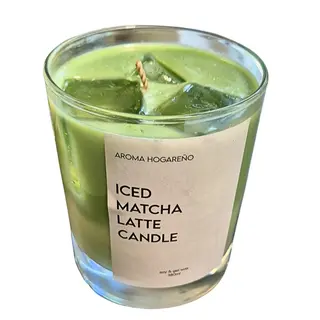 Sveća ručne izrade ICED Matcha