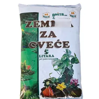 Zemlja za cveće 5 litara