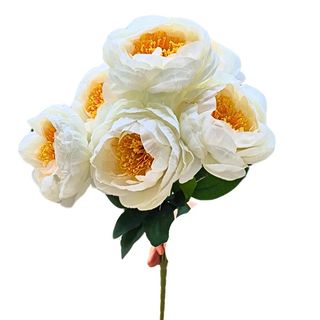 Veštački buket Božuri beli