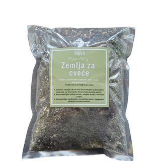 Zemlja za cveće TRAVA 4 litara/2 kg