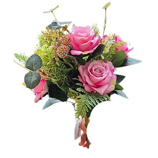 Veštački buket Ruže sa zelenilom