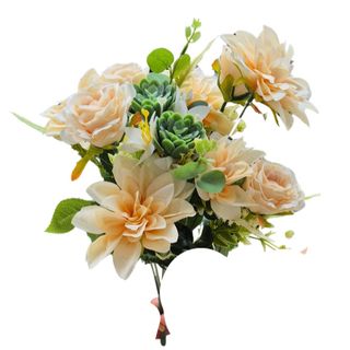 Veštački buket Krem mix