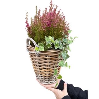 Pink Cottage Basket