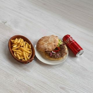 Pljeskavica combo meni