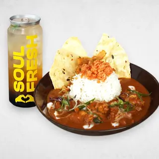 Pileći curry sa Gratis Domaćim Ledenim čajem