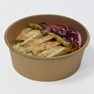 Piletina sa grilovanim povrćem