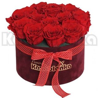 Crvene dehidrirane ruže u kutiji(RUK 112)