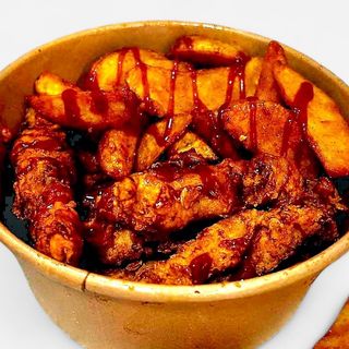 Crispy BBQ tenders