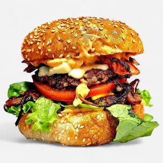BBQ bacon burger