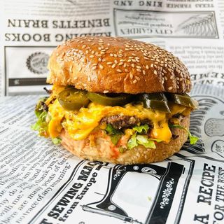 Jalapeno spicy burger