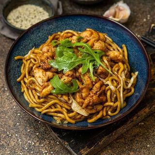 Fried Noodles With Chicken