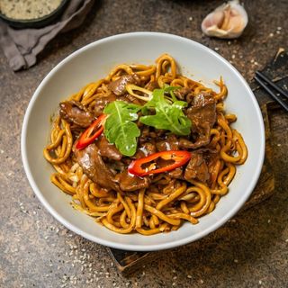 Fried Noodles With Beef
