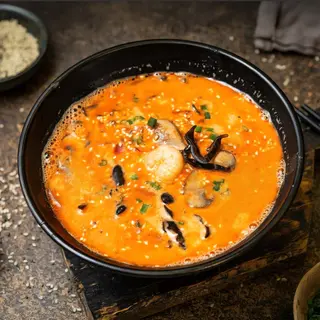 Tom Yum Soup With Rice