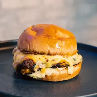Blue cheese double