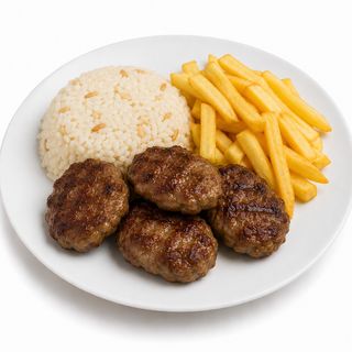 Turske ćufte porcija