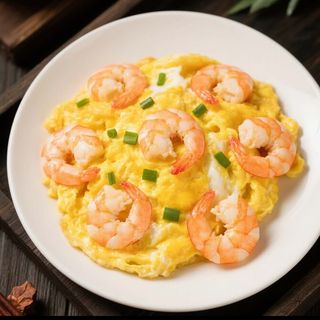 677 Shrimp omelet Шкампи и кајгана