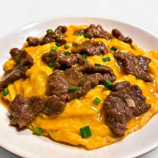 666 Beef omelet Govedina sa jaja