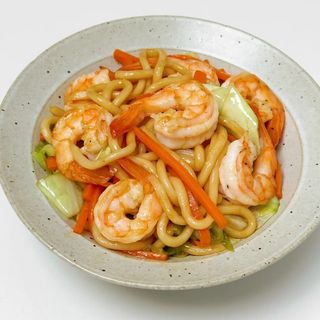 188 Shrimp Fried Noodles / Prženi rezanci sa škampima