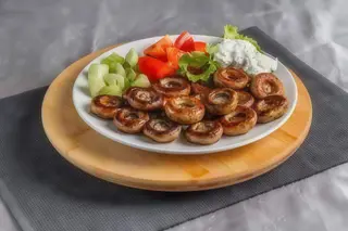 Posno grilovani šampinjoni
