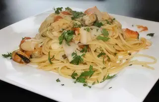 Posna Frutti di Mare pasta mala porcija