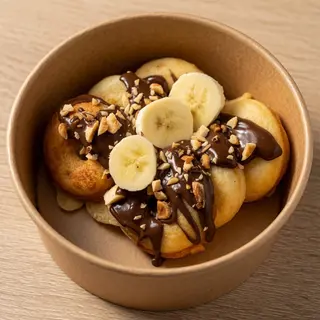 Krofnice Nutella, lešnik i banana