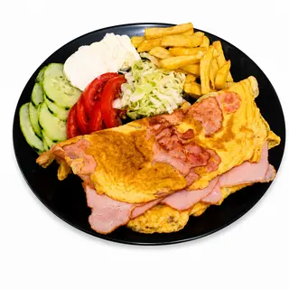 Omlet sa pečenicom