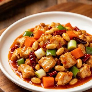 807Kung Pao piletina sa kikirikijem
