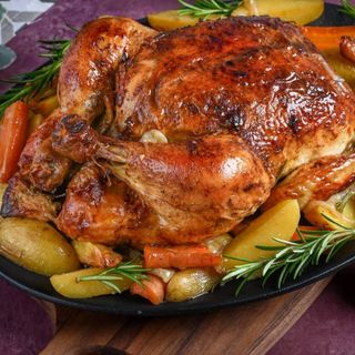 Plat Poulet rôti