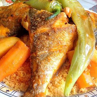 Couscous à l'espadon + 2 Doigts de Fatma