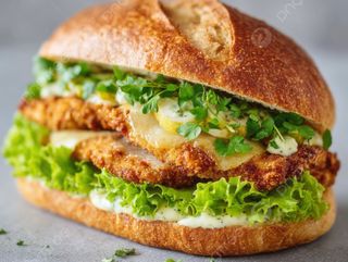 Sandwich Escalope panée