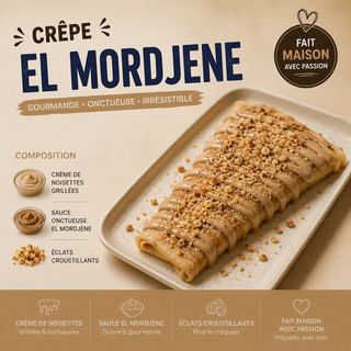 Crèpe El Mordjene