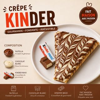 Crêpe Kinder