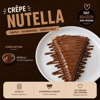 Crêpe Au Nutella