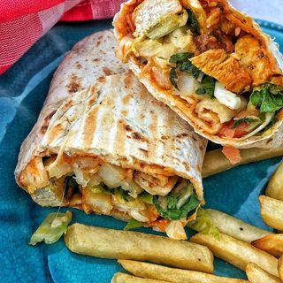 Malfouf omlette chawarma 