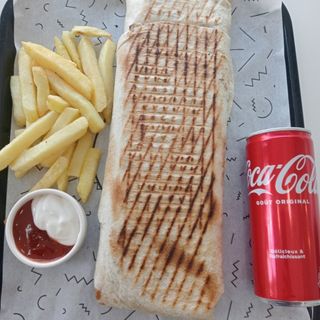 Menu tacos XL escalope panne 