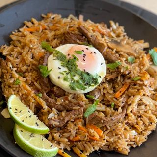 Khao Pad Shrimp