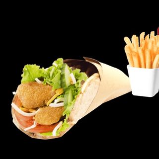 Naan Escalope Panée