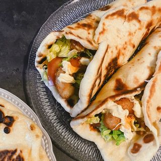 Naan Calamar Pané