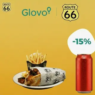 Naan Escalope panée + Frites +Boisson