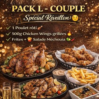 PACK L – COUPLE (Spécial Réveillon)