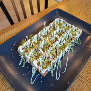 Gaufre Pistache Chocolat Blanc