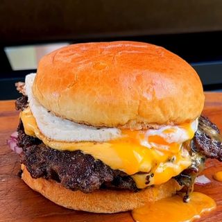 Burger Oklahoma Onion