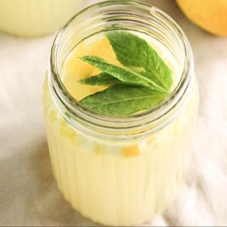 jus de citron au amandes glacés