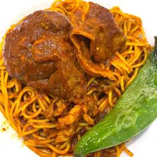 Spaghetti A L'agneau