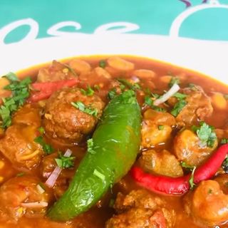 Loubia boulette viande de bœuf