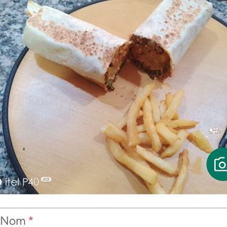 Omelette cordon bleu mozzarella