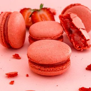 Macaron fraise