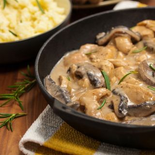 Plat Escalope À La Crème